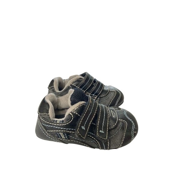 OshKosh Genuine Baby Size 3 Black  Baby Shoes - Picture 7 of 9